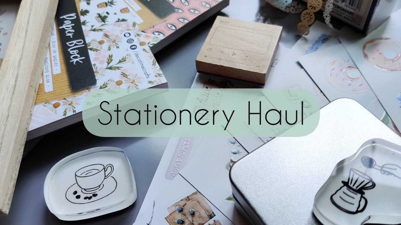 STATIONERY HAUL | nach über 7 Monaten mal wieder im ACTION, ALI-BESTELLUNG & Co