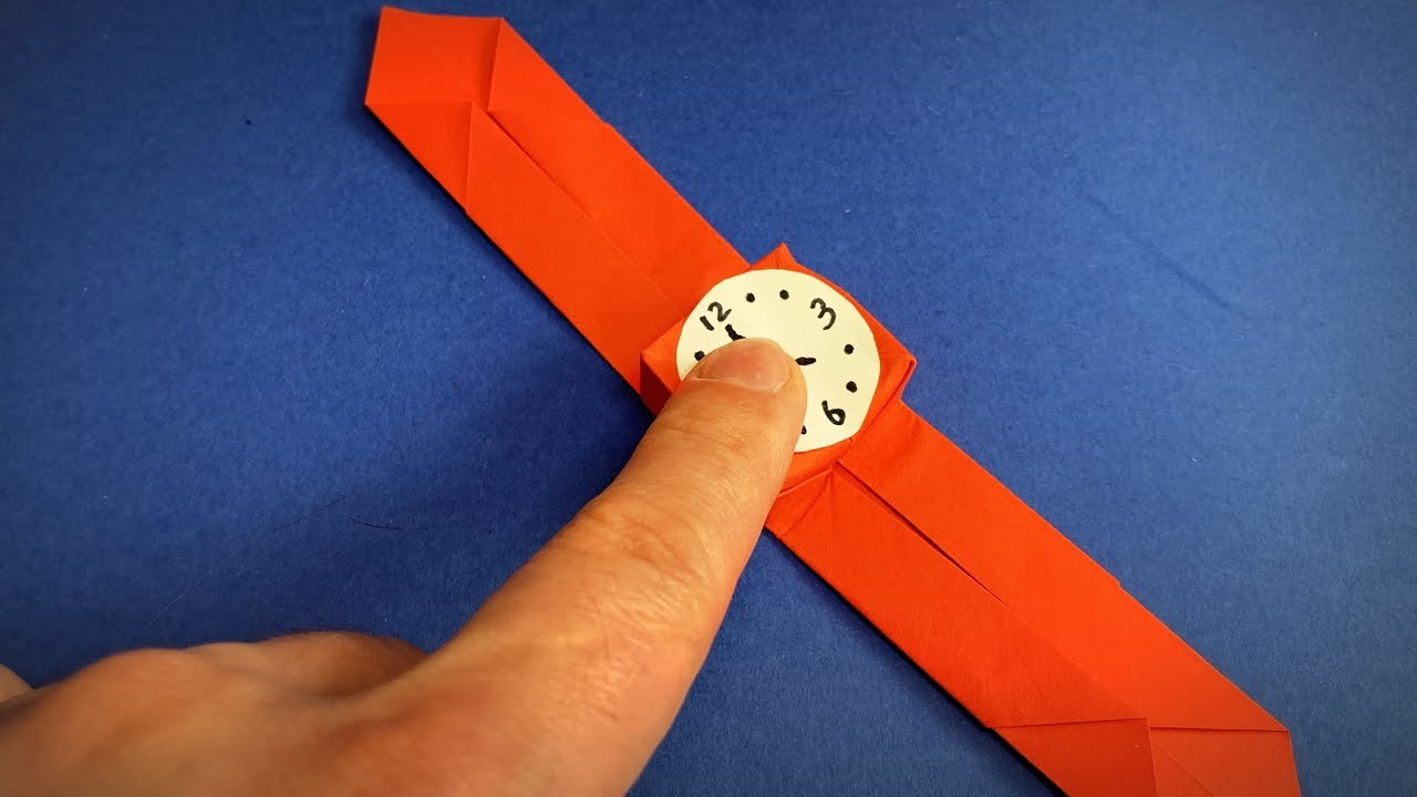 How to Make a Paper Pop It Clock | Origami Pop It Toy TikTok Trends Antistress | Easy Origami ART