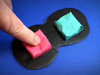 How to Make a Paper Pop It Fidget | Origami Pop It Toy TikTok Trends Antistress |  Easy Origami ART