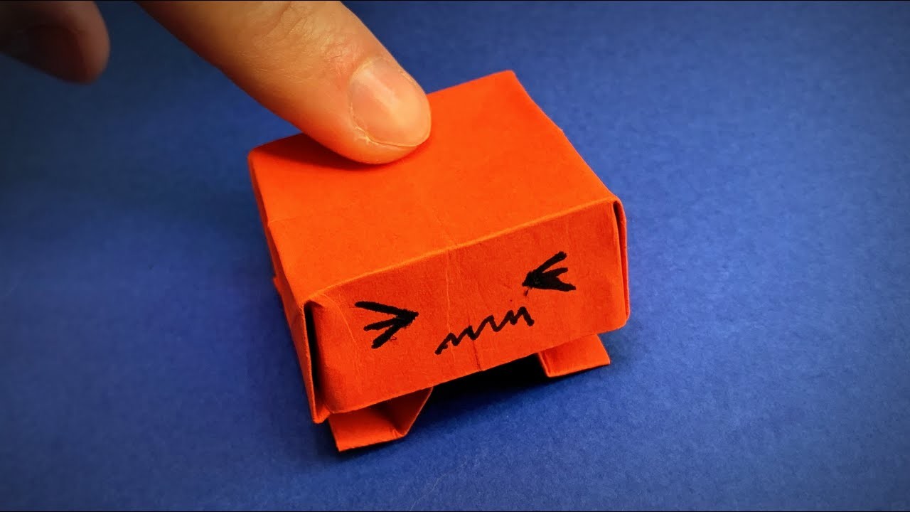 How to Make a Paper Pop It Fidget Box | Origami Pop It Toy TikTok Trends | Easy Origami ART