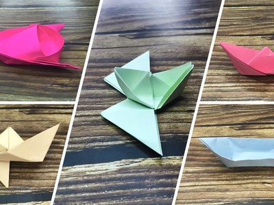 Boat Origami  | Paper Boats
