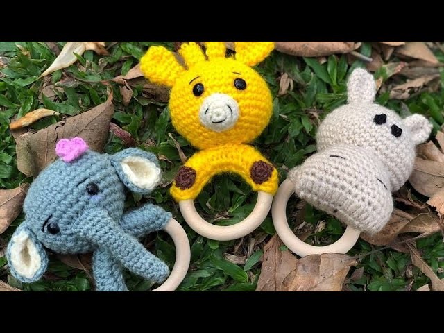 Crochet Handmade Rattles