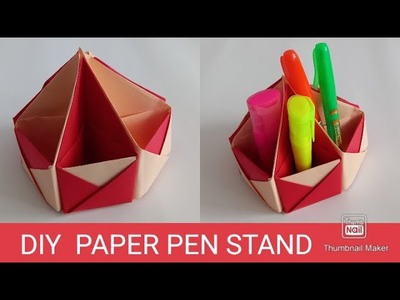 DIY Paper Pen Stand