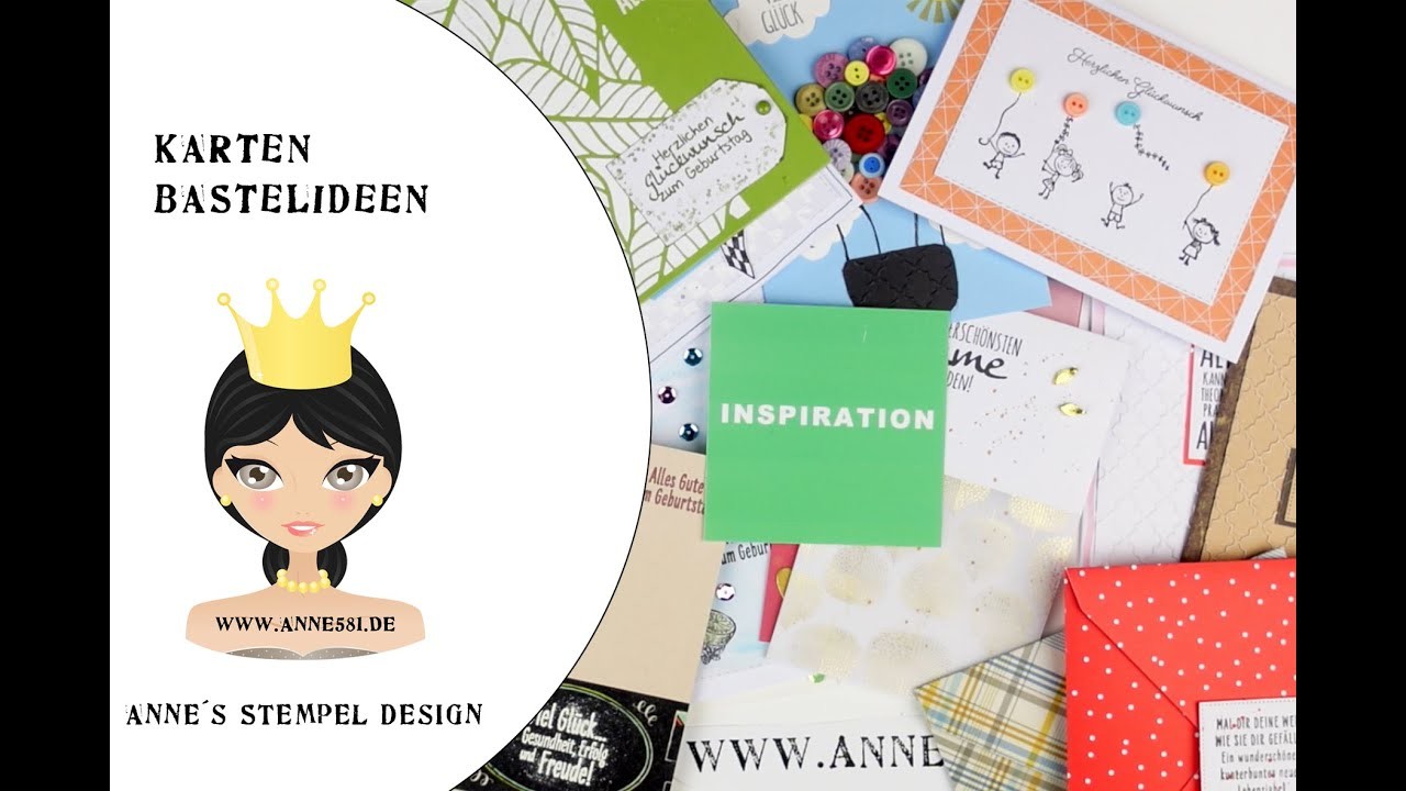 Ganz viele Beispiele für Karten mit Annes Stempel-Design Stempeln - deutsch