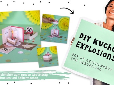 Geburtstagsgeschenk runder Geburtstag basteln | DIY Geschenkverpackung | mini-presents