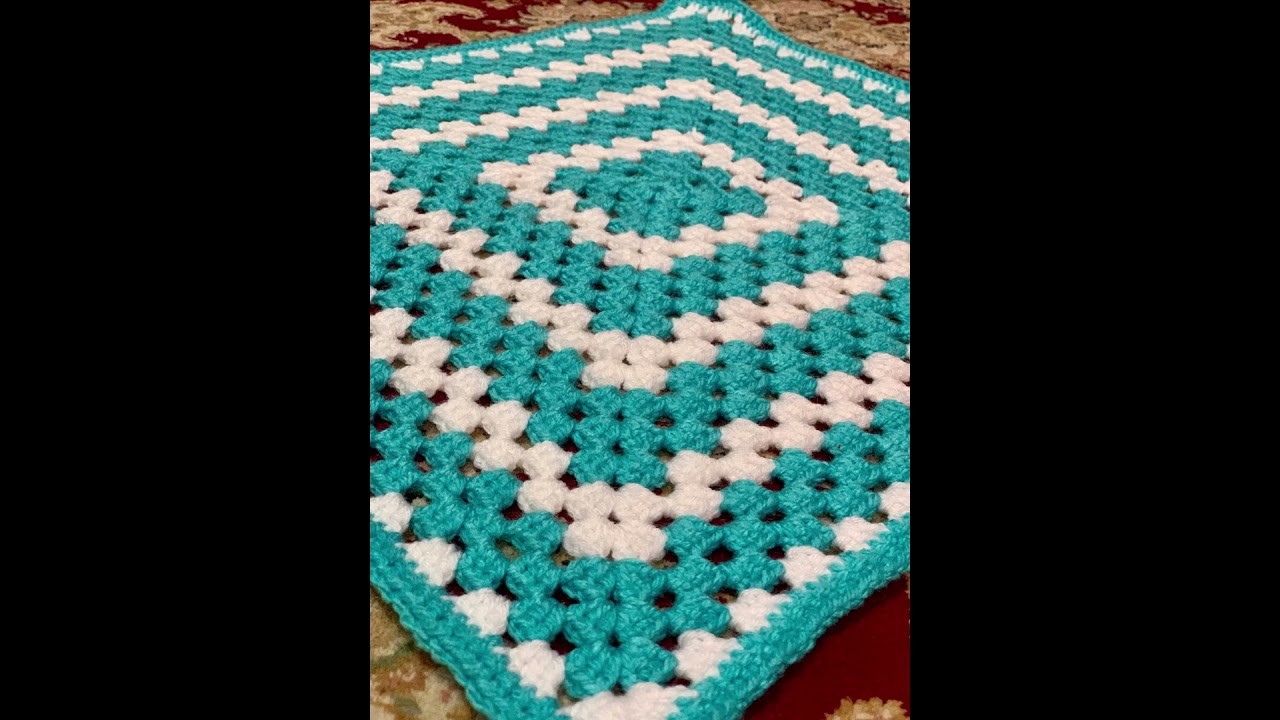 Handmade crochet baby Blanket ???? | shorts