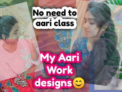 My Aari work designs????.Aari. gayus lifestyle