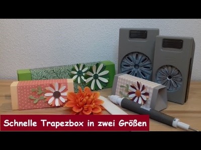 Schnelle Trapezbox in 2 Größen - als Geschenk und Goodie - Stampin´Up!