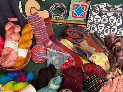 Strickpodcast #4 - Lieblingsfarbe: bunt! ????