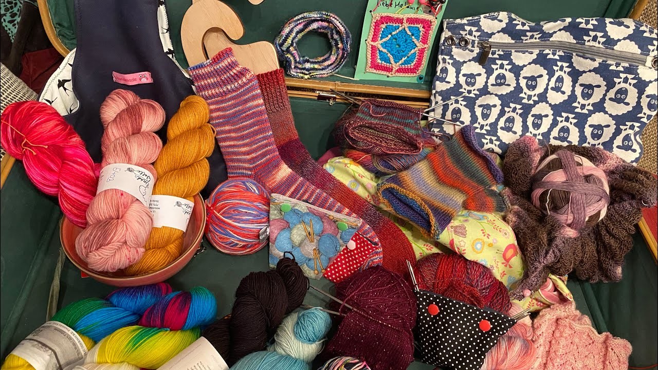 Strickpodcast #4 - Lieblingsfarbe: bunt! ????