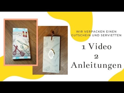 What´s Cookin´ schön verpackt: 1 Video, 2 Anleitungen