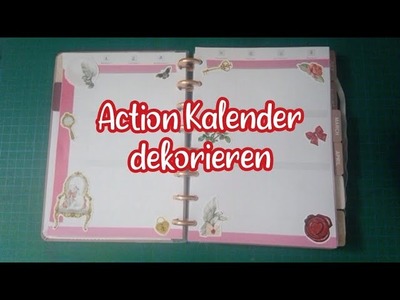 ???? Action Kalender dekorieren oder zurück zu den Anfängen! ????