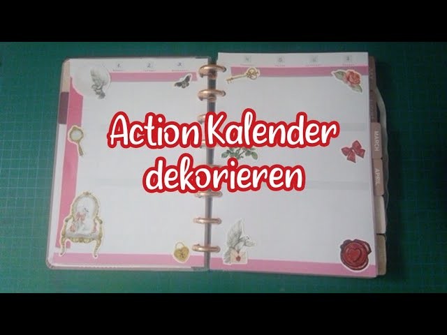 ???? Action Kalender dekorieren oder zurück zu den Anfängen! ????