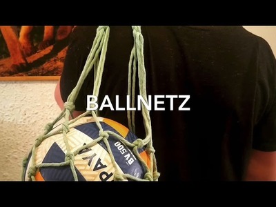 Ballnetz,Einkaufsnetz aus Macramé tutorial