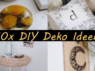 DIY Deko Ideen, 10 günstige Tipps zum nachmachen