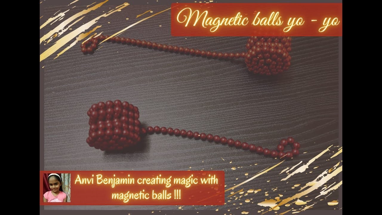 DIY Magnetic Balls Yo - Yo