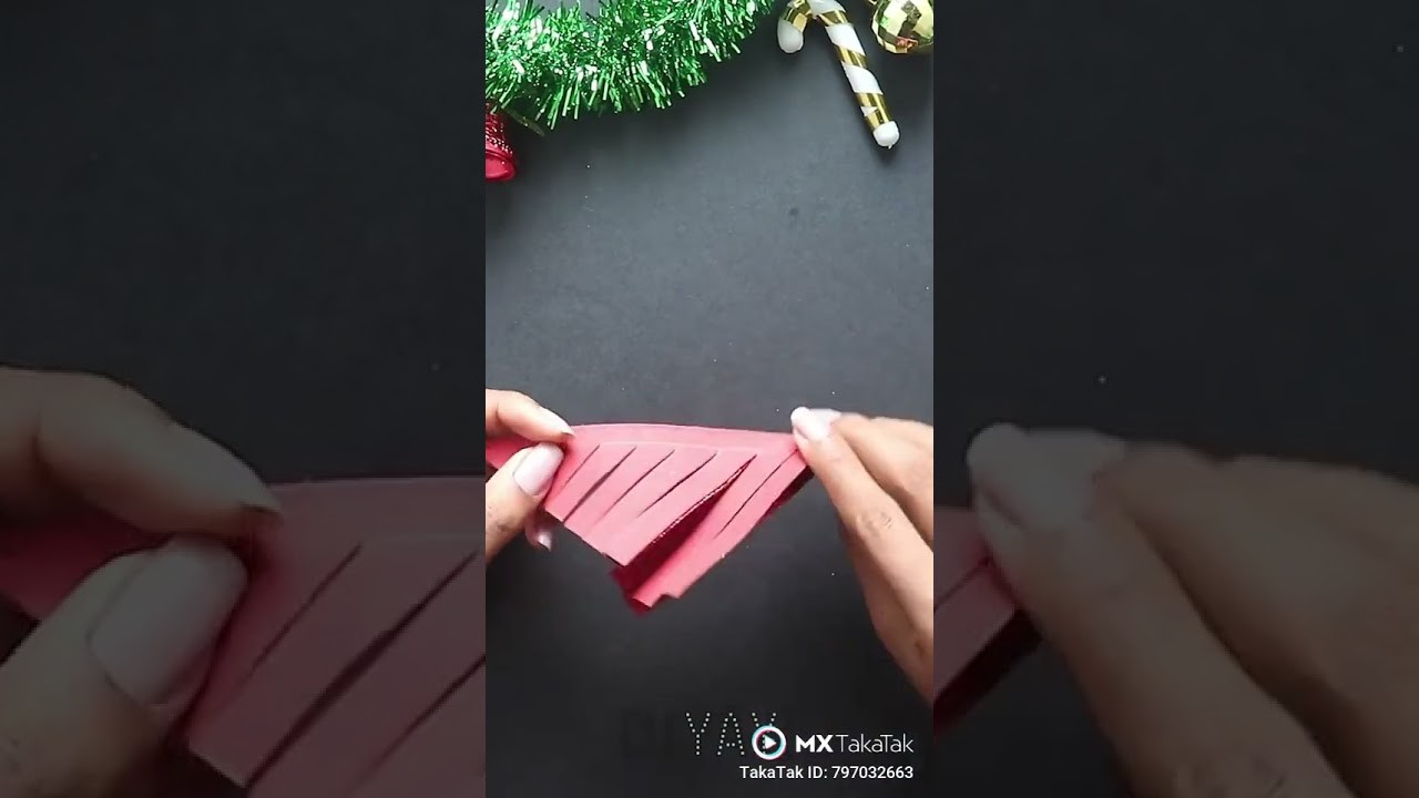 DIY paper snowflake