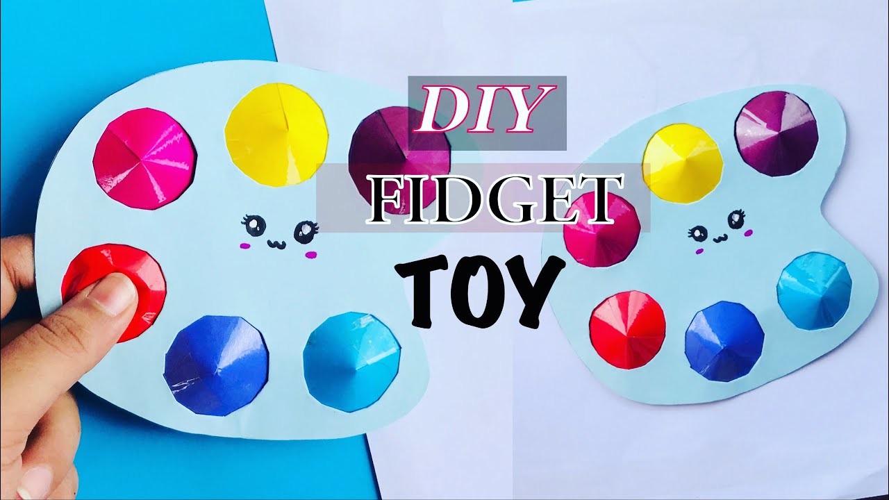 DIY POP IT Fidget Toys | Viral TIKTOK Fidget Toys