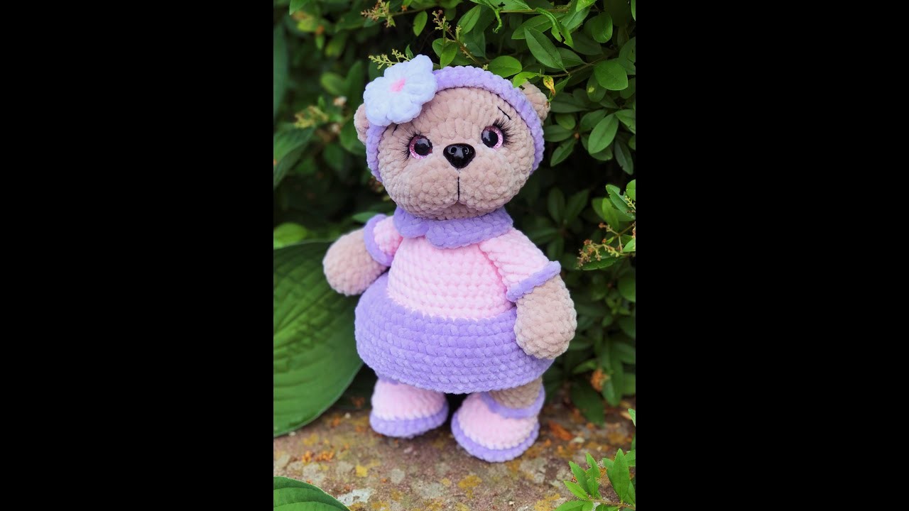 Ein Bärchen 2.Teil knitted bear
