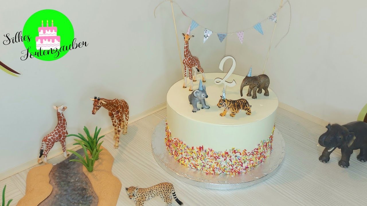 Geburtstagstorte Erdbeercreme Torte