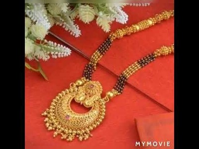 Gold mangalsutra designs