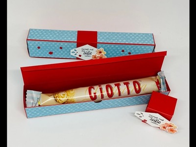 Lange Schachtel mit Manschette für ein Giotto