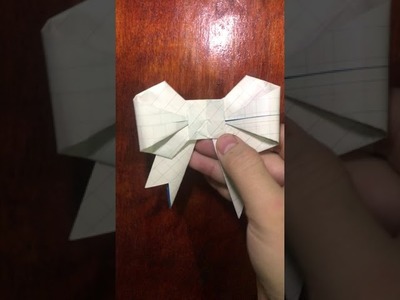 Origami tie. paper tie. handmade tie. diy tie. gấp giấy origami