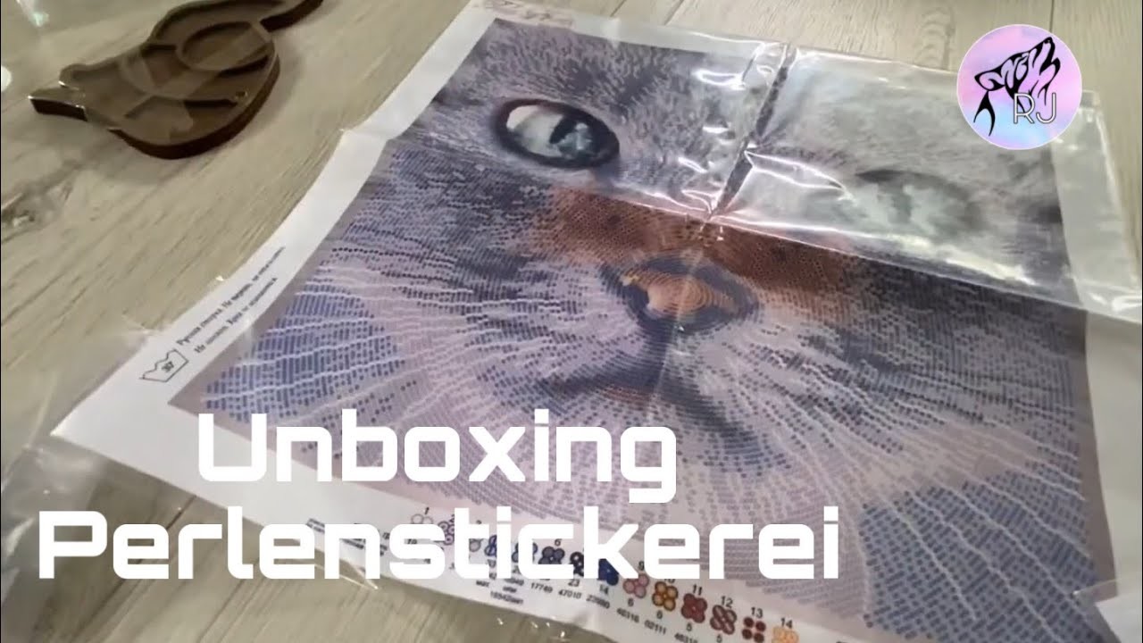 Unboxing Perlenstickerei - Rina Jackson