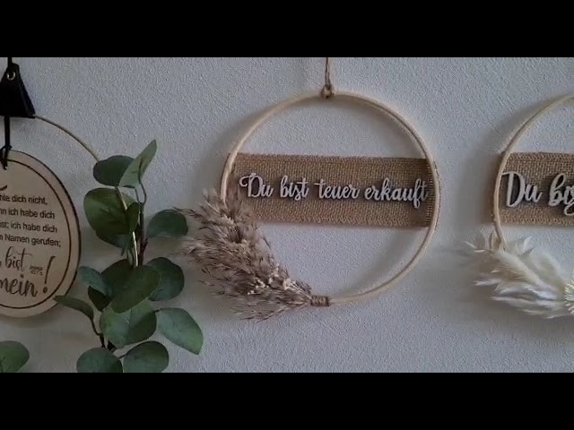 Geschenkideen mit Trockenblumen