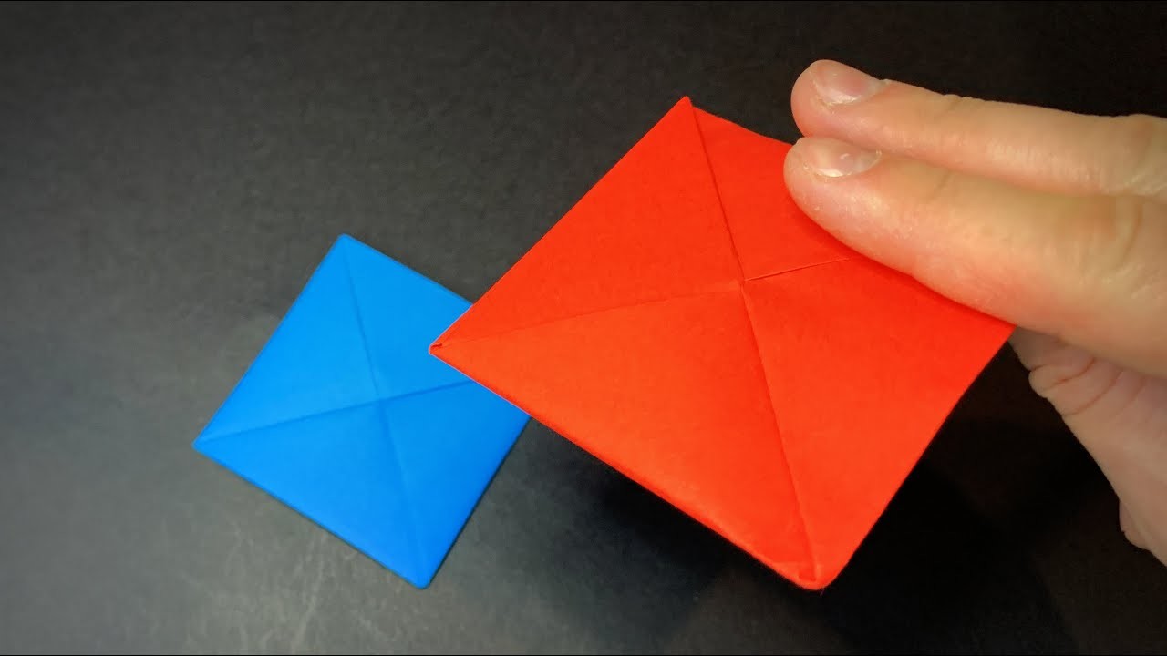 How to make Ddakji | DIY Origami Ddakji | Squid Game