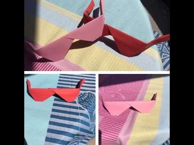 Origami Sonnenbrille  Anleitung Sonnenbrille falten° Wonderful Mary