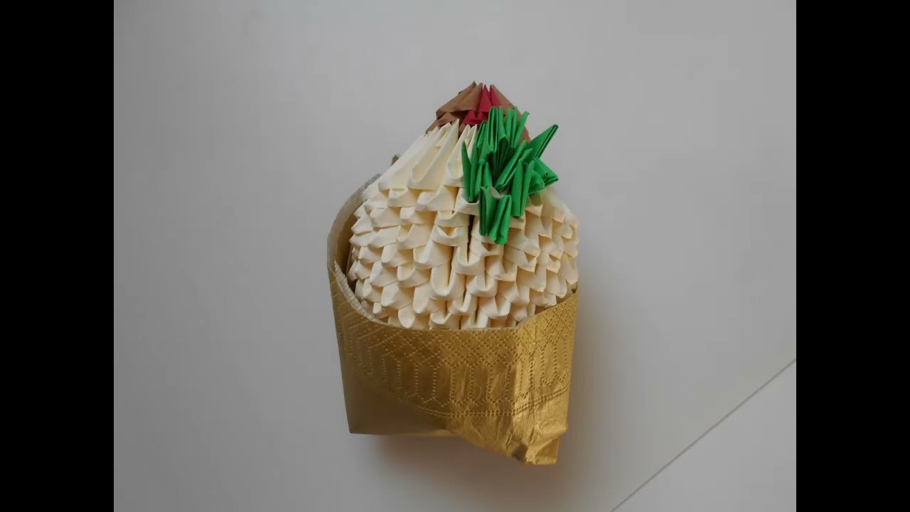 3D origami - HotDog