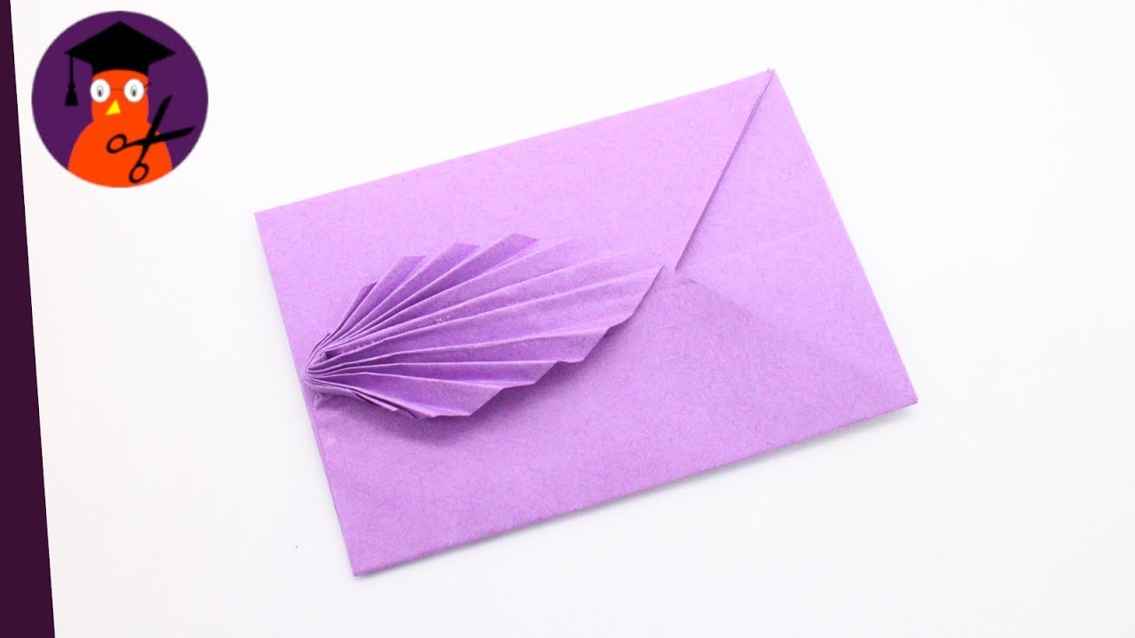 Basteln mit Papier Briefumschlag Origami Kuvert Ostern, Muttertag, Geburtstag & Hochzeit #wplus.tv