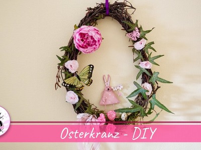 DIY Blütenreicher Osterkranz
