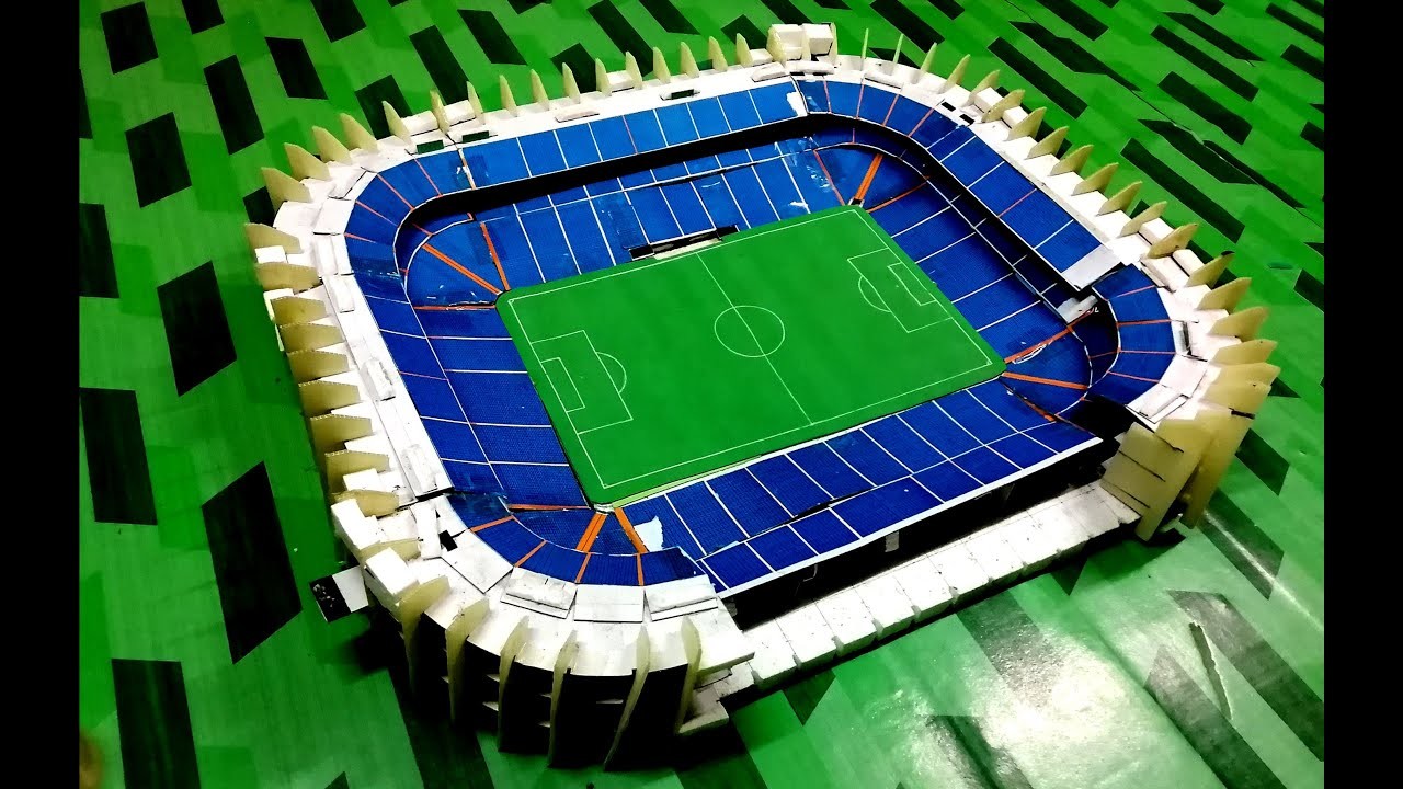 DIY paper stadium