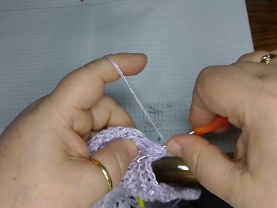 Jahrestuch Anno 2021.4 Tutorial zu Reihe 35 blauer Mustersatz