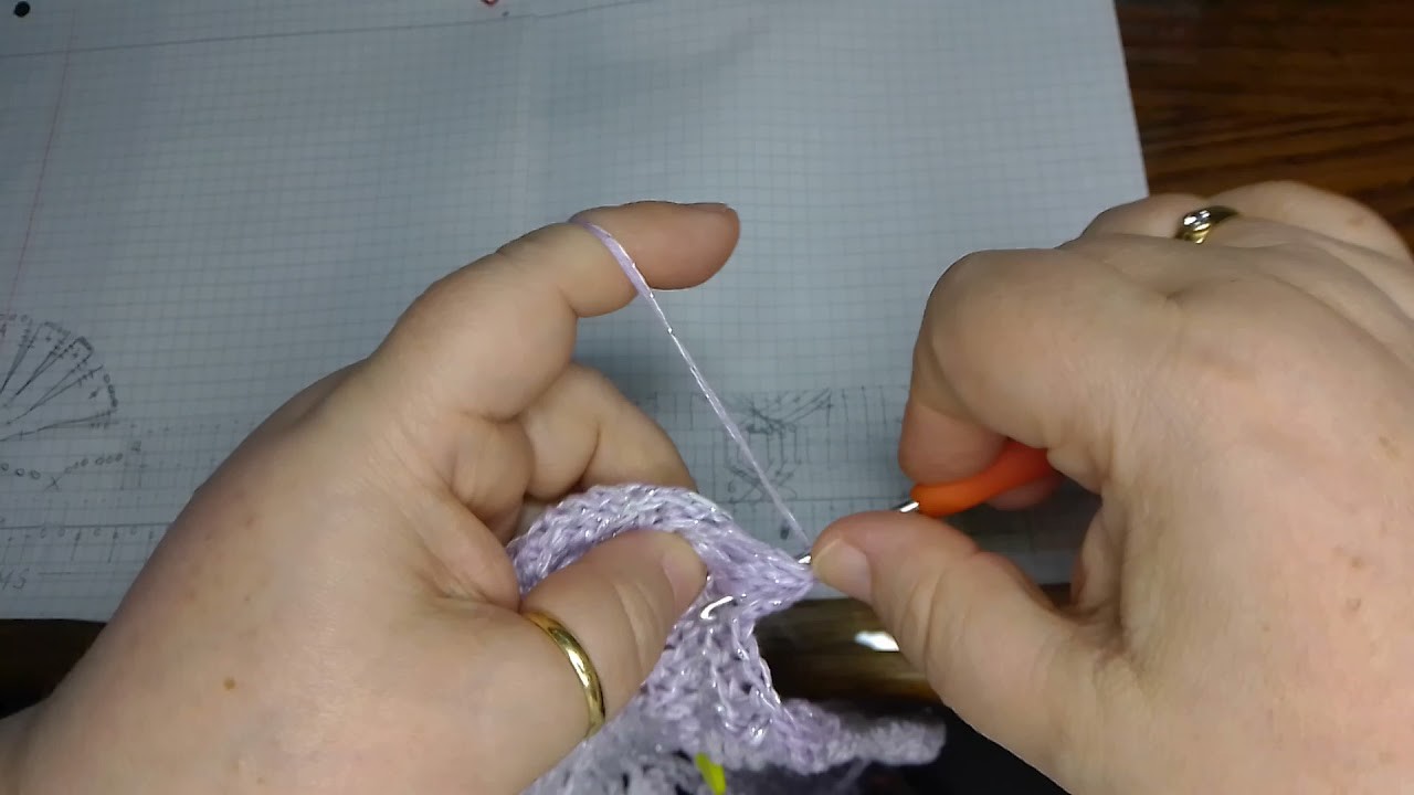 Jahrestuch Anno 2021.4 Tutorial zu Reihe 35 blauer Mustersatz