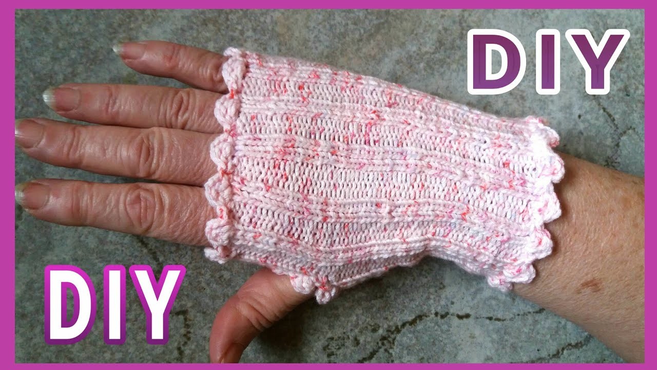 Leichte Handstulpen für den Übergang stricken und häkeln • DIY   * Julebuergerfee