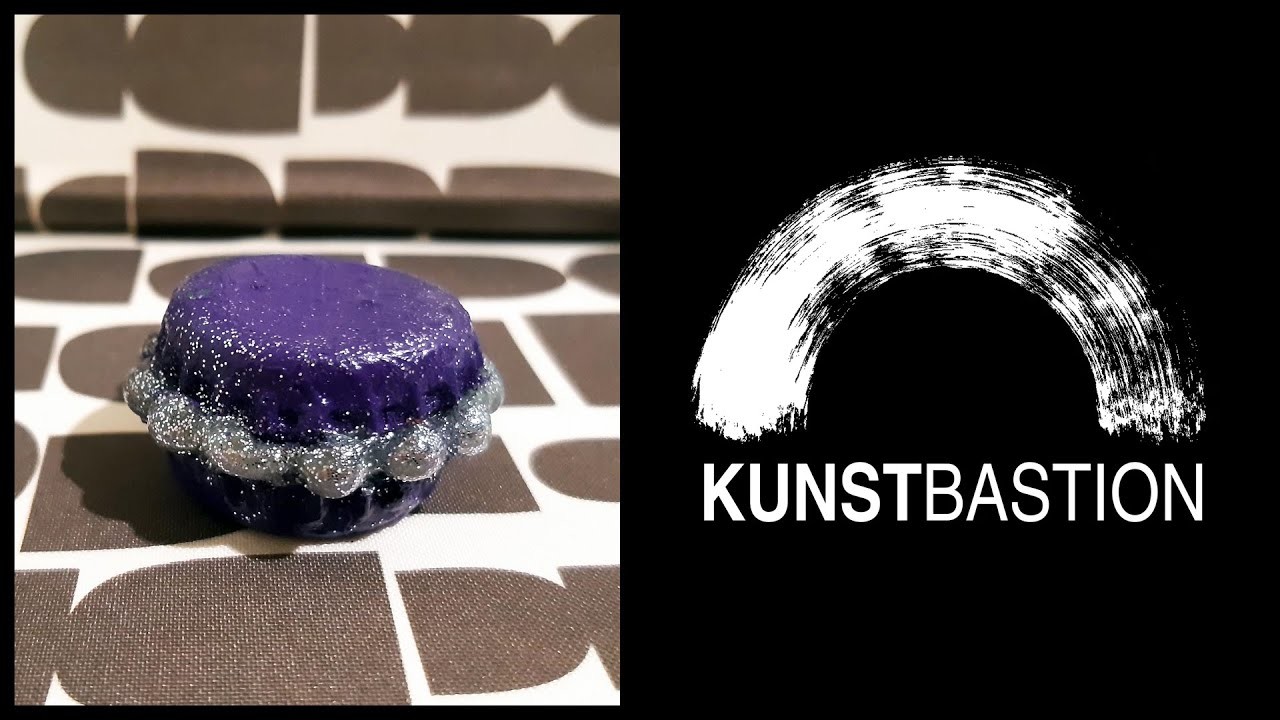 Macaron Anhänger basteln