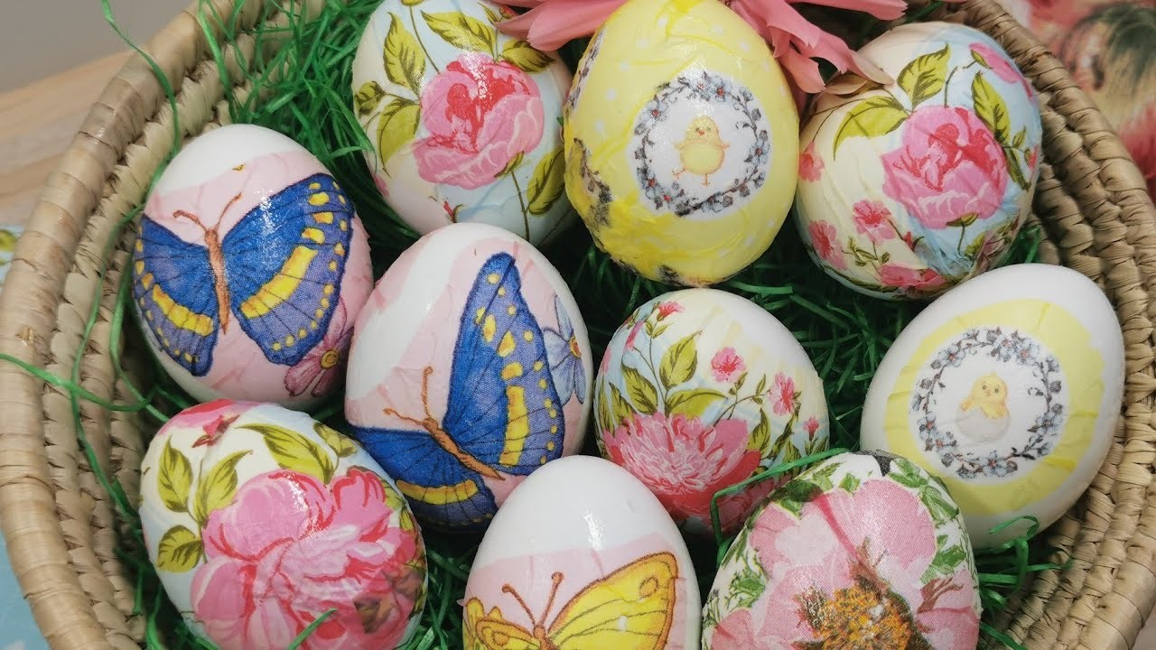 Ostereier färben - einfach, schnell und wunderschön! Eier färben