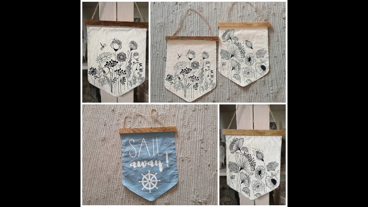 Upcycling Idee Wimpel-Deko