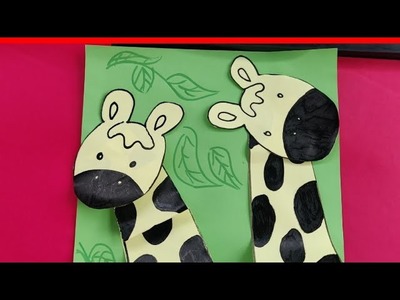 Giraffe ???? Paper craft #funActivityForKids