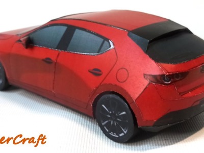 Mazda 3 papercraft