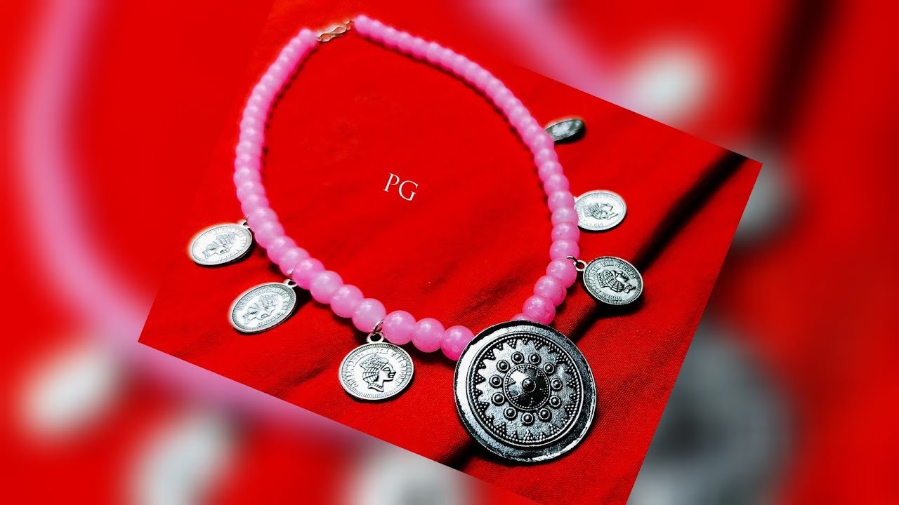 Pink????Jewellery #prachighosh #oxidizedjewellery