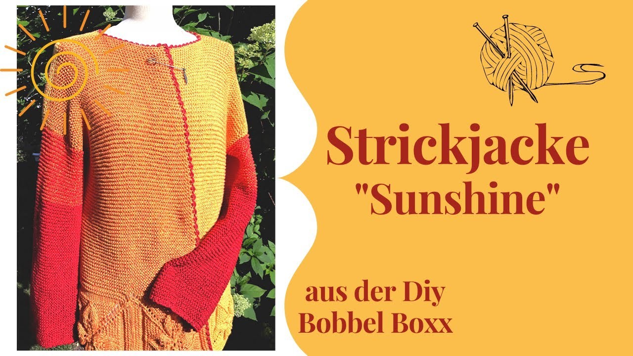 Strickjacke "Sunshine"