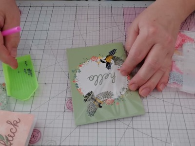 Cardmaking. DIY.Grußkarten mit Diamantmalerei. 08.07.2021