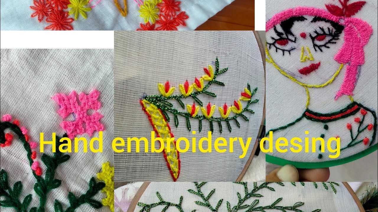 Hand embroidery desing
