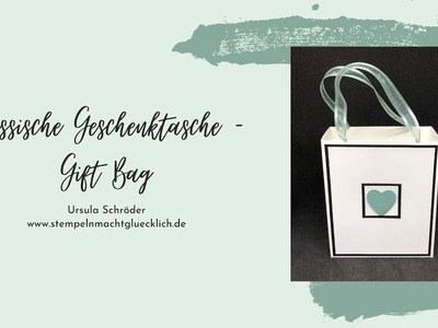 Klassische Geschenktasche - Giftbag | Stampin' UP! - YouTube Hop Team Kreativstempel