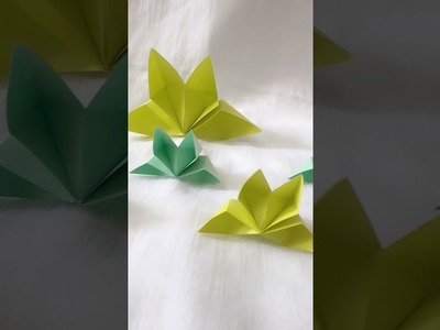 Origami grass #origami #origamigrass #papercrafts #origamiart #diy #diypapercrafts