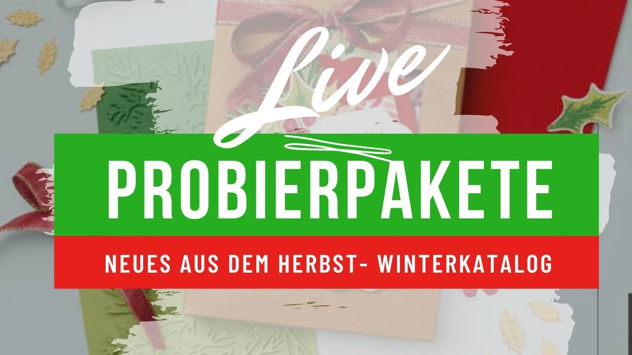 Probierpakete | Herbst | Winter | mit Stampin‘ Up! Produkten